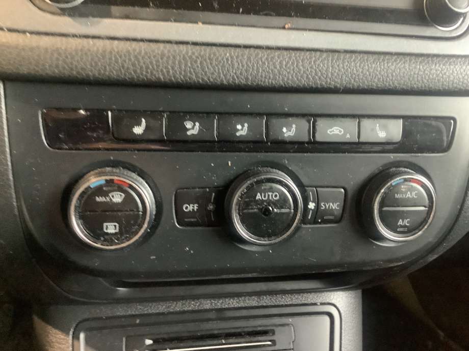 Varmeapparat betjening til VW Tiguan, 2011-2016 (Type I, Fase 2)  (VOLKSWAGEN|)