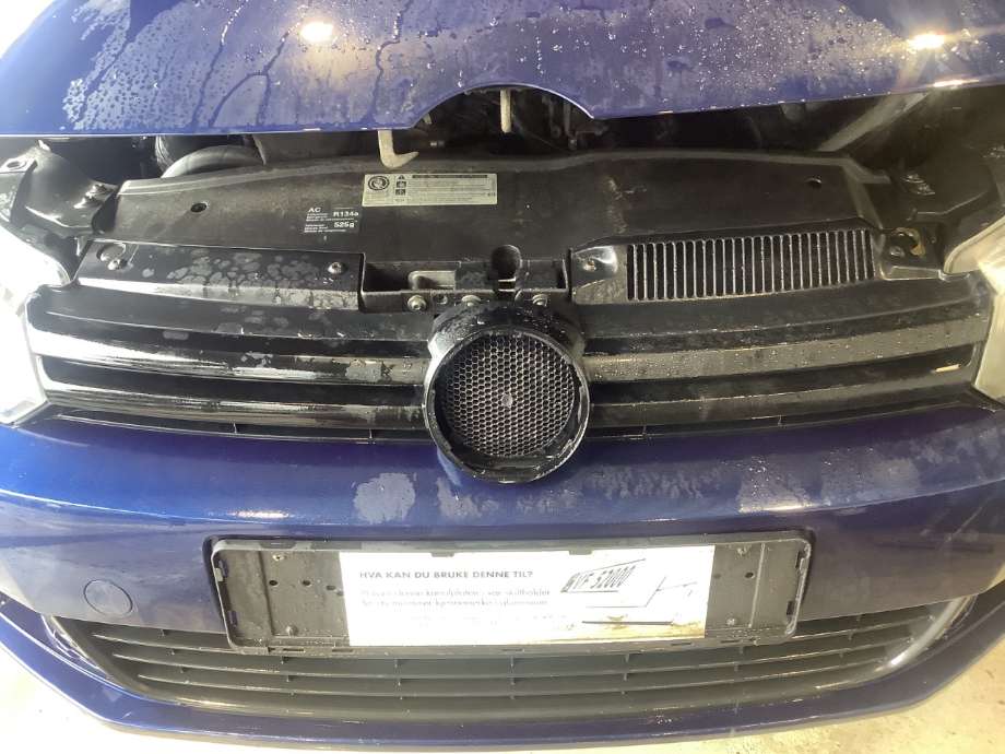 Grill til VW Golf VI, 2008-2012  (VOLKSWAGEN|)