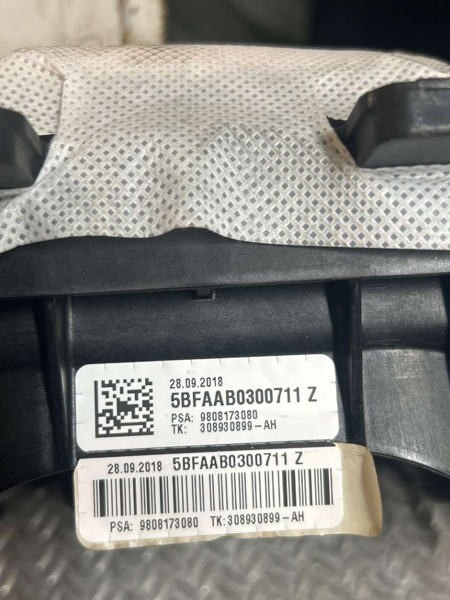Airbag passasjer til Peugeot Expert 2016-->> (Type III)  (PEUGEOT|9808173080|98 081 730 80)