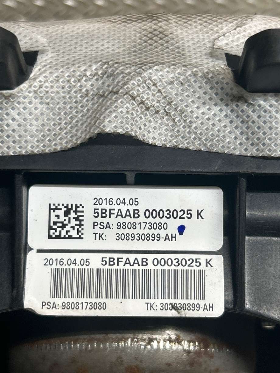 Airbag passasjer til Toyota Proace 2016-->> (Type II) (TOYOTA|9808173080|)