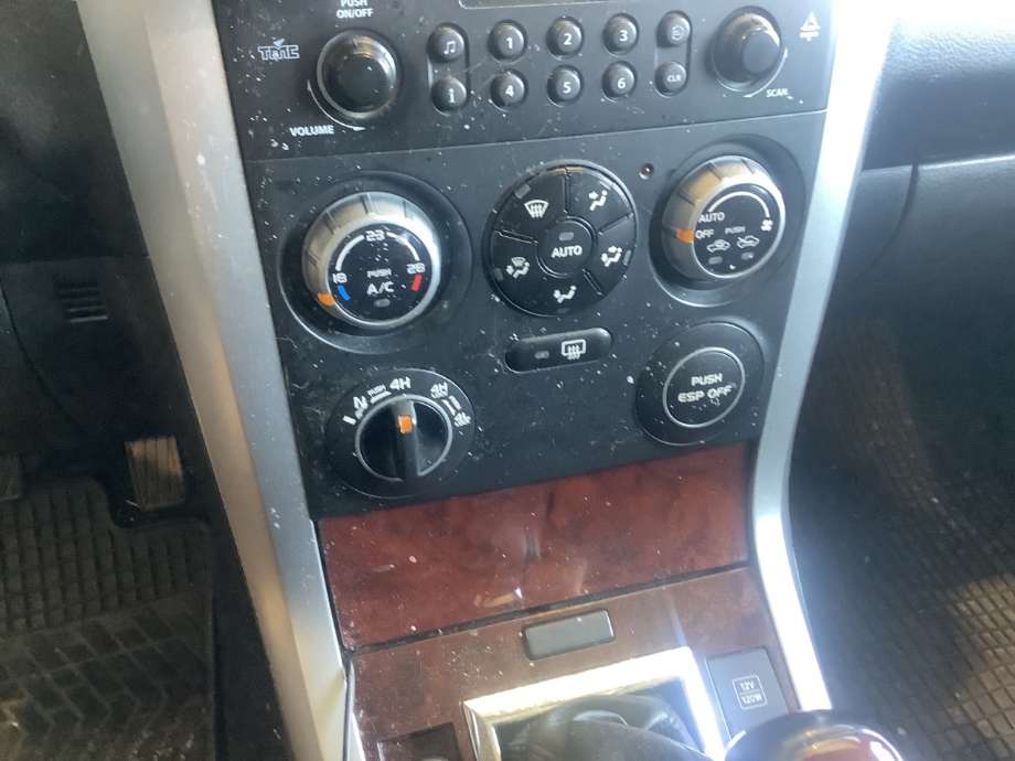 Varmeapparat betjening til Suzuki Grand Vitara, 2005-2015 (Type III)  (SUZUKI|)