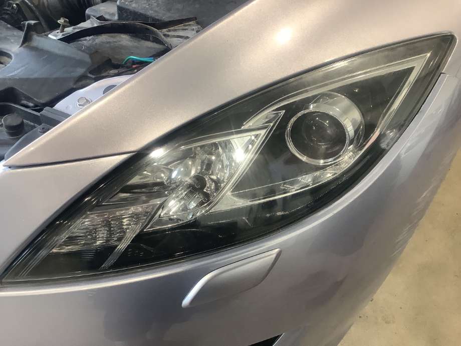 Frontlykt venstre halogen til Mazda 6, 2008-2010 (Type II, Fase 1)  (MAZDA|GS1F510L0G)