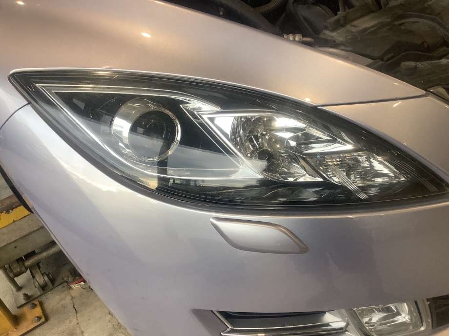 Frontlykt høyre halogen til Mazda 6, 2008-2010 (Type II, Fase 1)  (MAZDA|GS1F510K0G)