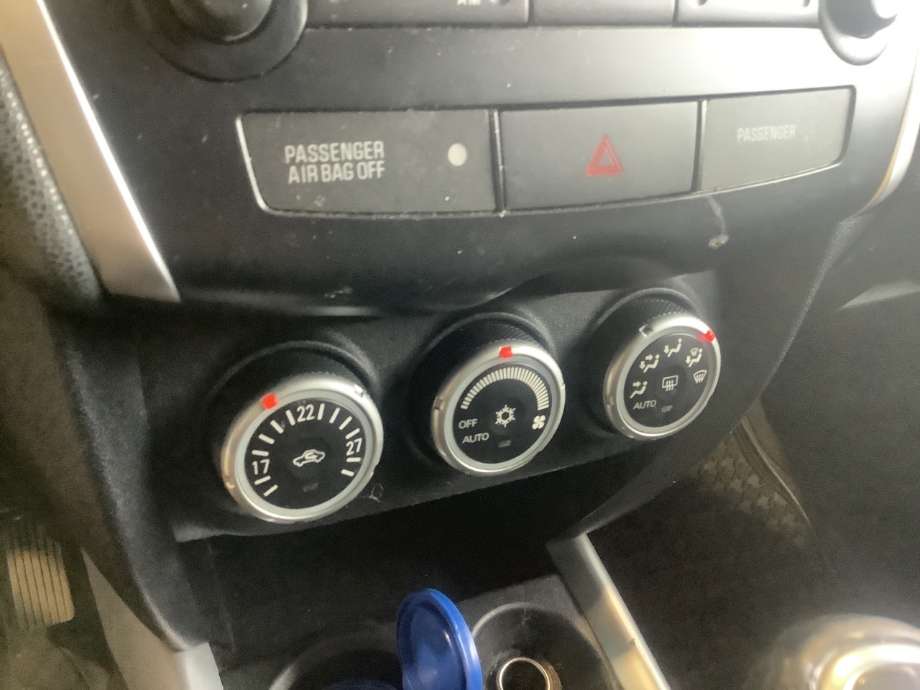 Varmeapparat betjening til Mitsubishi ASX, 2010-2019  (MITSUBISHI|)
