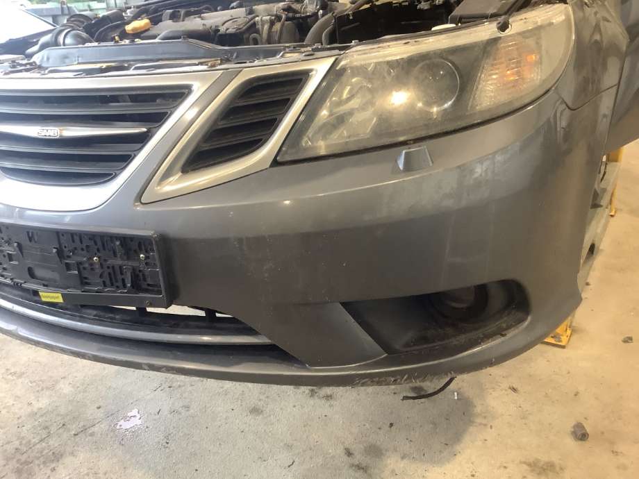 Støtfanger foran til Saab 9-3 2008-2011 (Type II, Fase 2)  (SAAB|)