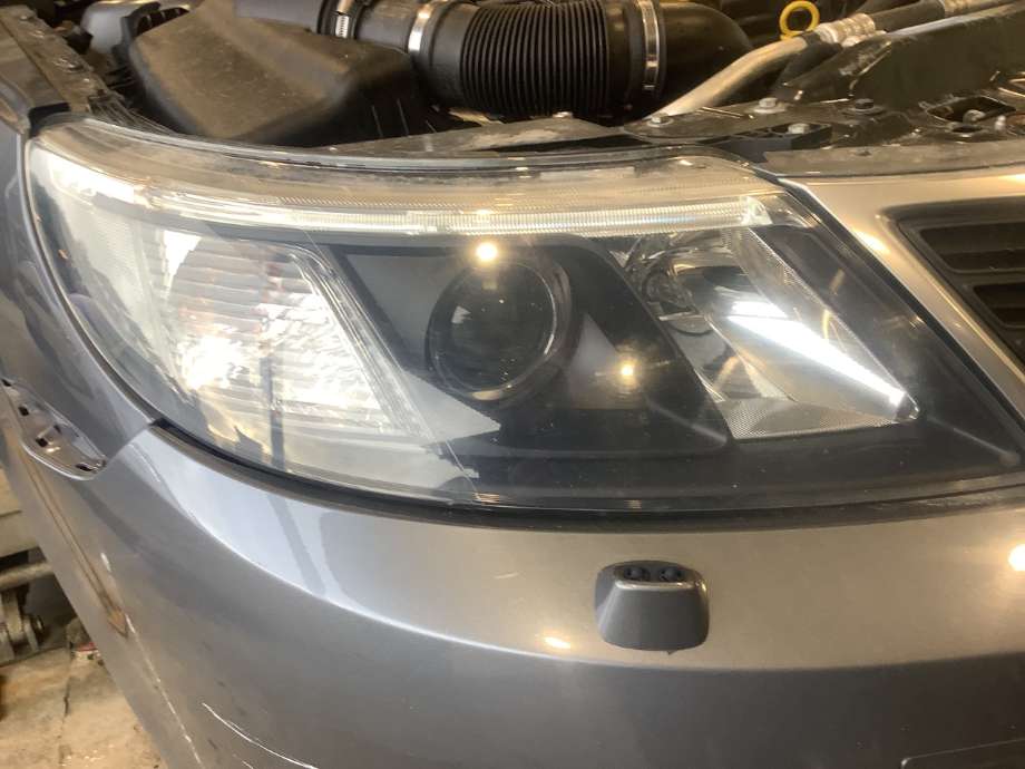 Frontlykt høyre halogen til Saab 9-3, 2008-2011 (Type II, Fase 2) (SAAB|)
