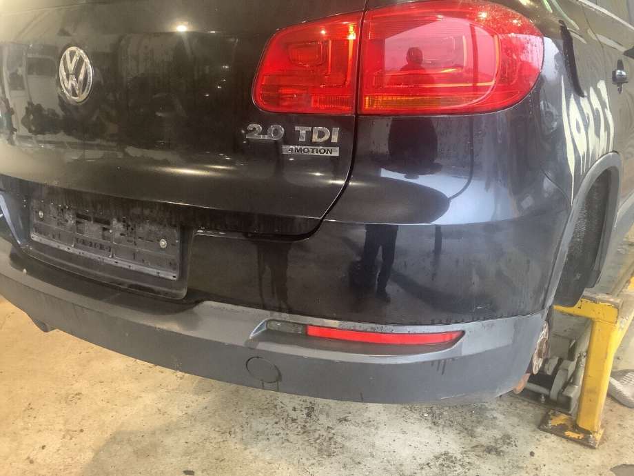 Støtfanger bak til VW Tiguan 2011-2016 (Type I, Fase 2)  (VOLKSWAGEN|5N0 807 521    9B9|5N0 807 421 G  GRU|)