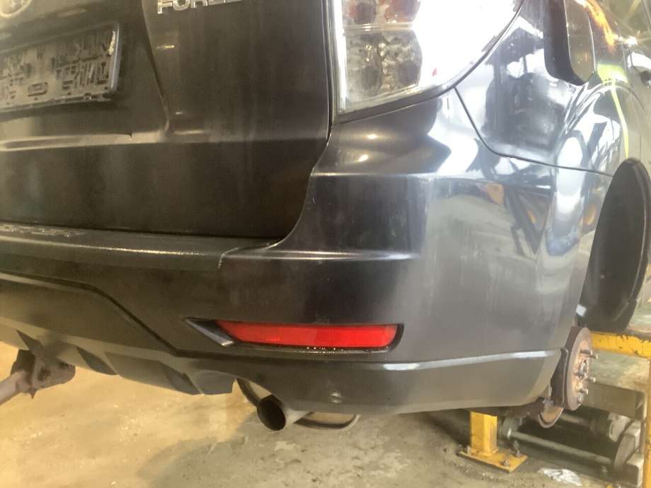 Støtfanger bak til Subaru Forester 2008-2013 (Type III) (SUBARU|)
