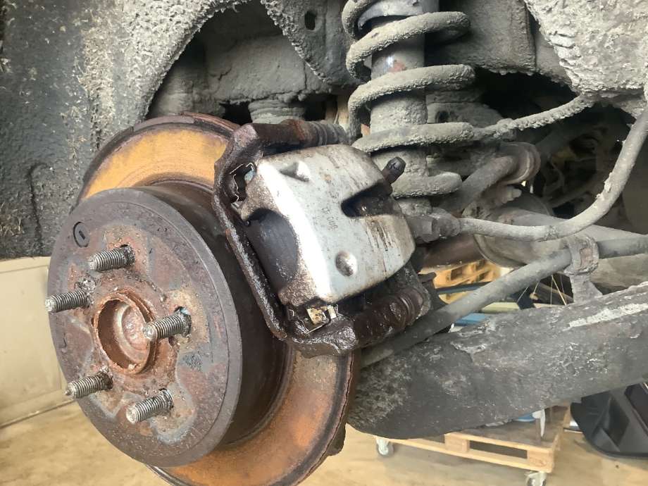 Bremsecaliper høyre bak til Toyota Avensis, 2003-2008 (Type II)  (TOYOTA|)