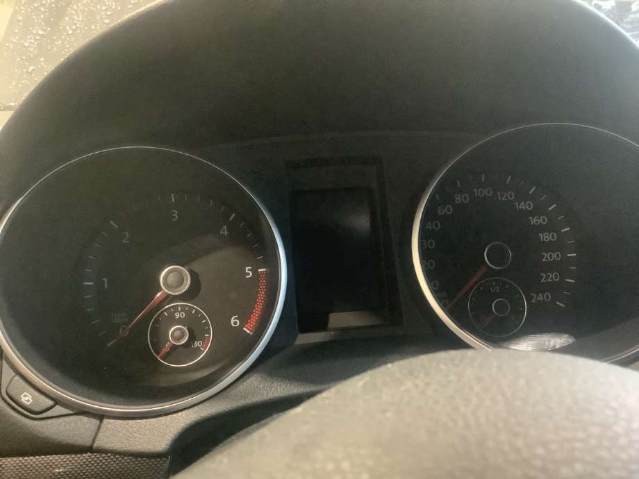 Instrumentpanel til VW Golf VI, 2008-2012  (VOLKSWAGEN|)