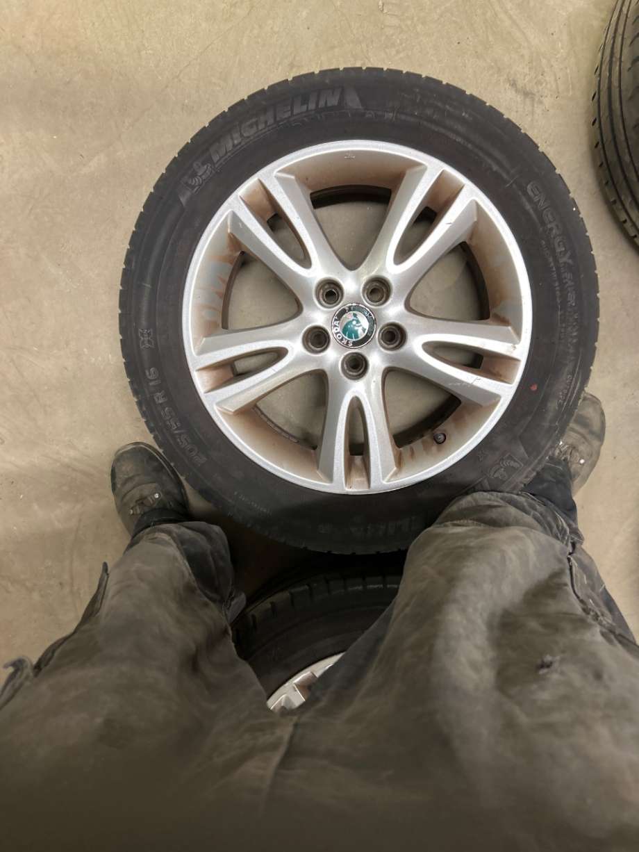 Felgsett aluminium til Škoda Fabia 2007-2010 (Type II, Fase 1) (SKODA||5J0601025B)