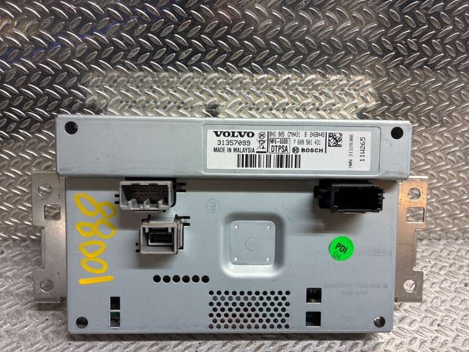 Multimedia display (MCU - Media Controller Unit) til Volvo XC60 2008-2013 (Type I, Fase 1)  (VOLVO|36001981|31357099|31328308)