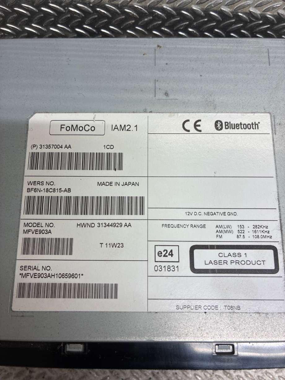 Bilstereo til Volvo XC60 2008-2013 (Type I, Fase 1)  (VOLVO|36050578|31357004AA|31344929AA)