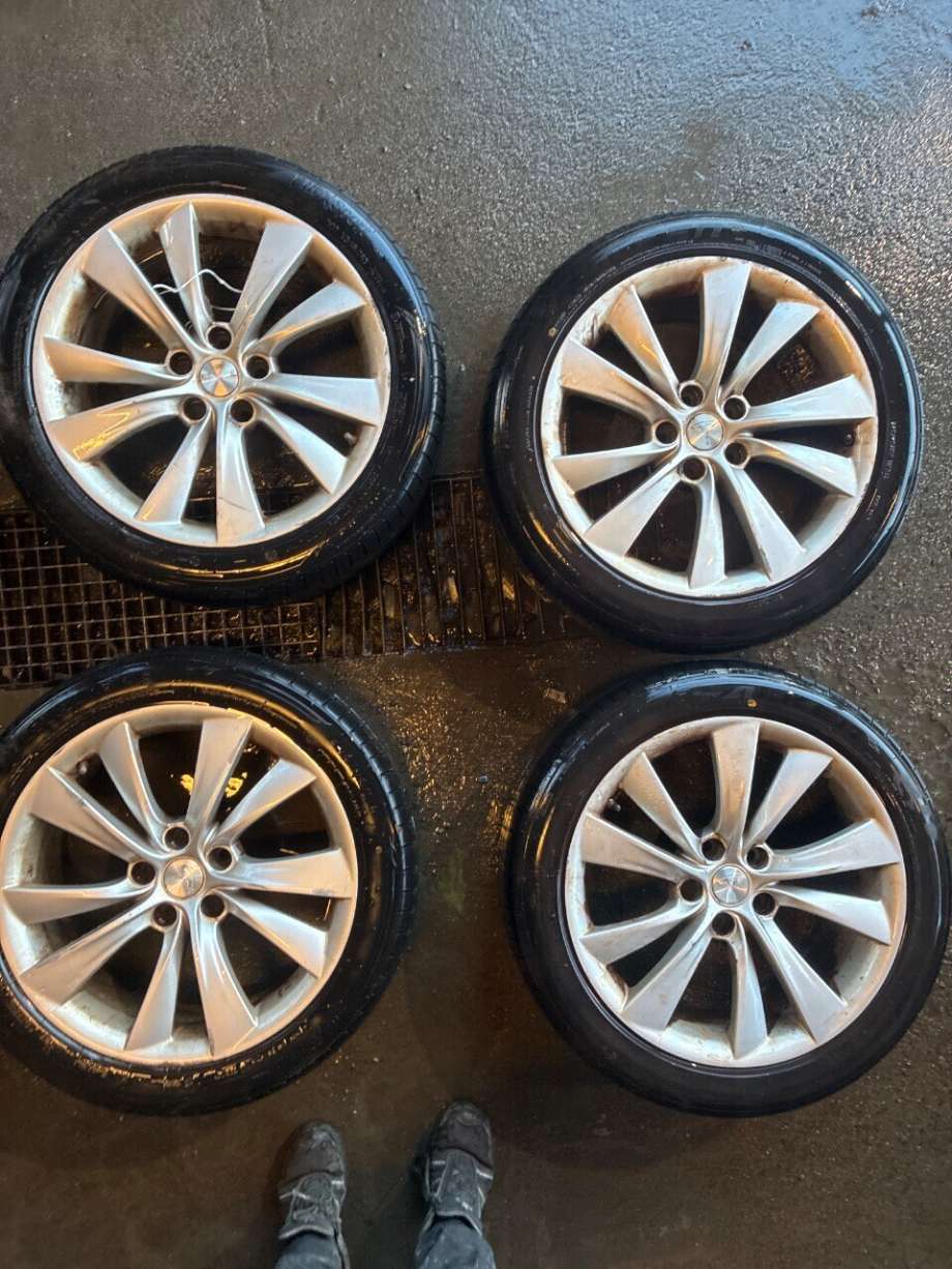 Felgsett aluminium til Tesla Model S, 2013-2016 (Fase 1)  