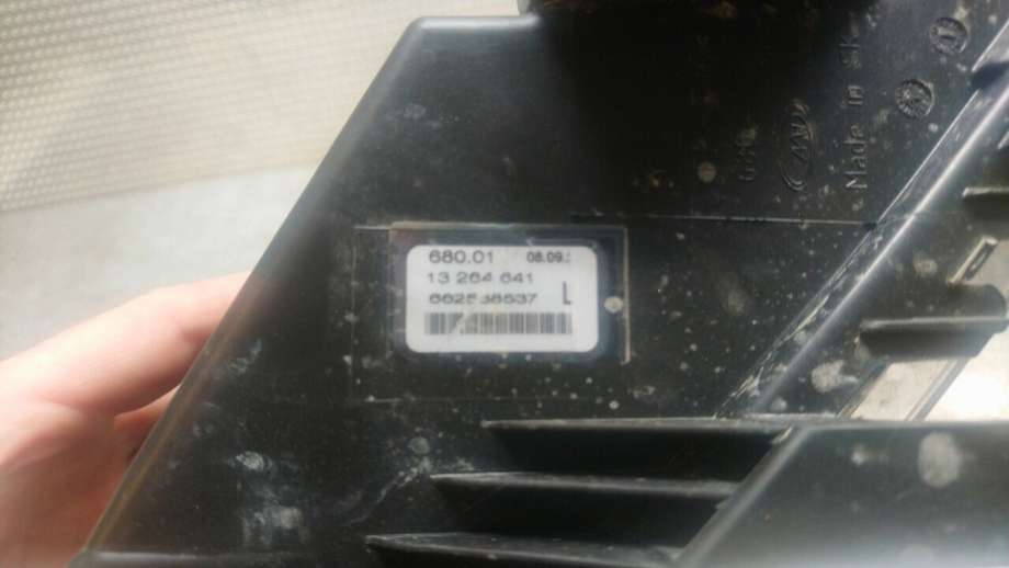 Blinklykt venstre til Opel Astra J 2010-2015  (OPEL|13264641|)