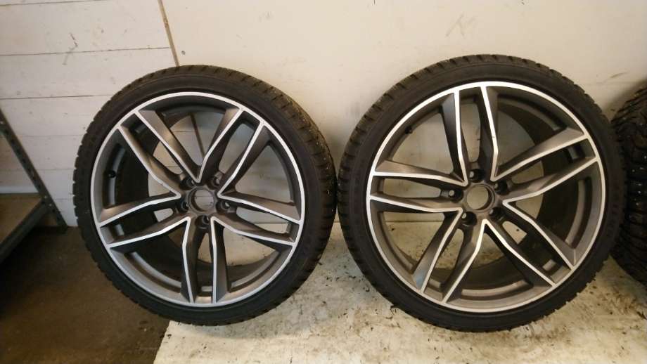 Felgsett aluminium til Audi A6 2014-2018 (Type IV, Fase 2) (C7) (C7) (AUDI|WST3 255-35 R20 97T|SAILUN ICE BLAZER|489 601 025 H)
