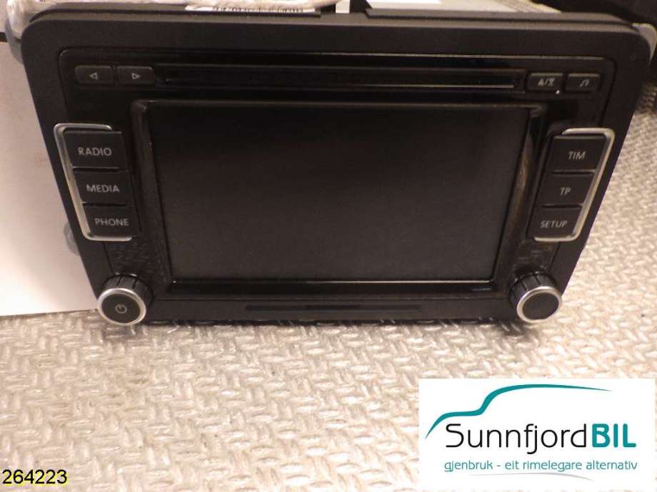 Bilstereo navigasjon til VW Golf VI 2008-2012  (3C8035195|)