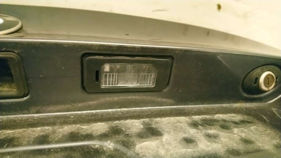 Skiltlys til BMW 3-Serie, 2005-2011 (E90/E91/E92/E93) (E90/E91/E92/E93) (BMW|63 26 7 165 646)