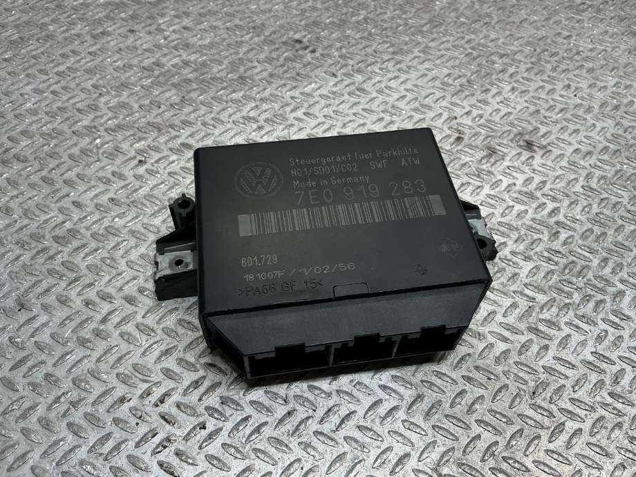 Styreenhet parkering til VW Transporter / Caravelle, 2003-2009 (Fase 1) (T5) (T5) (VOLKSWAGEN|7E0 919 283)