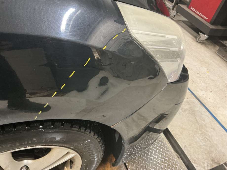 Skjerm høyre foran til Toyota Verso, 2009-2016 (Type III)  (TOYOTA|)