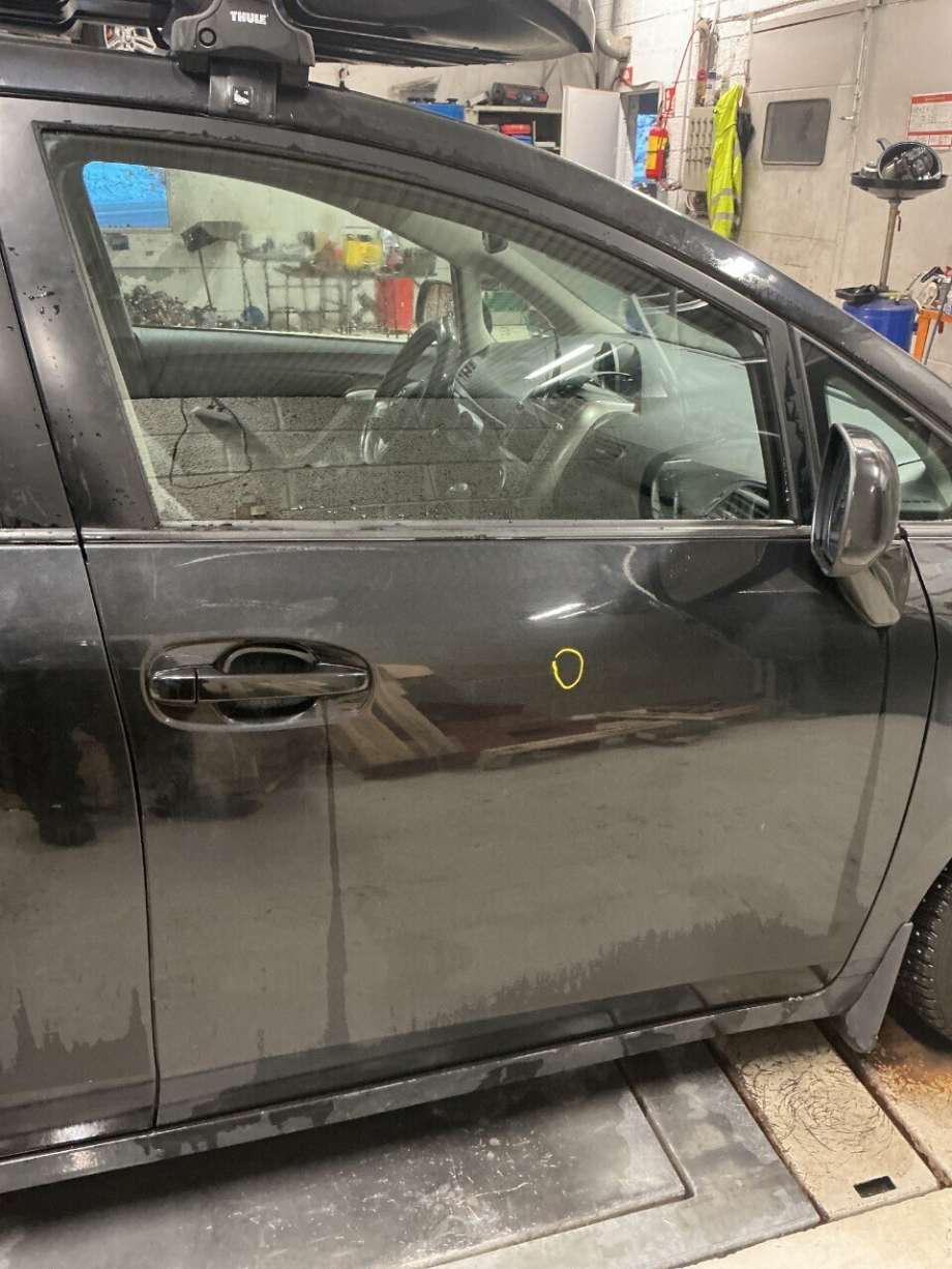 Dør høyre foran til Toyota Verso, 2009-2016 (Type III)  (TOYOTA|)