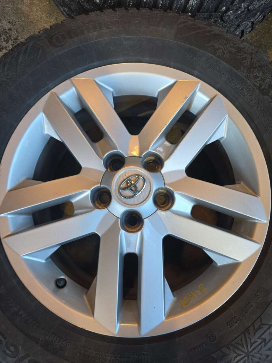 Felgsett aluminium til Toyota RAV4 2006-2009 (Type III, Fase 1)  (TOYOTA|ET45|7JX17|)