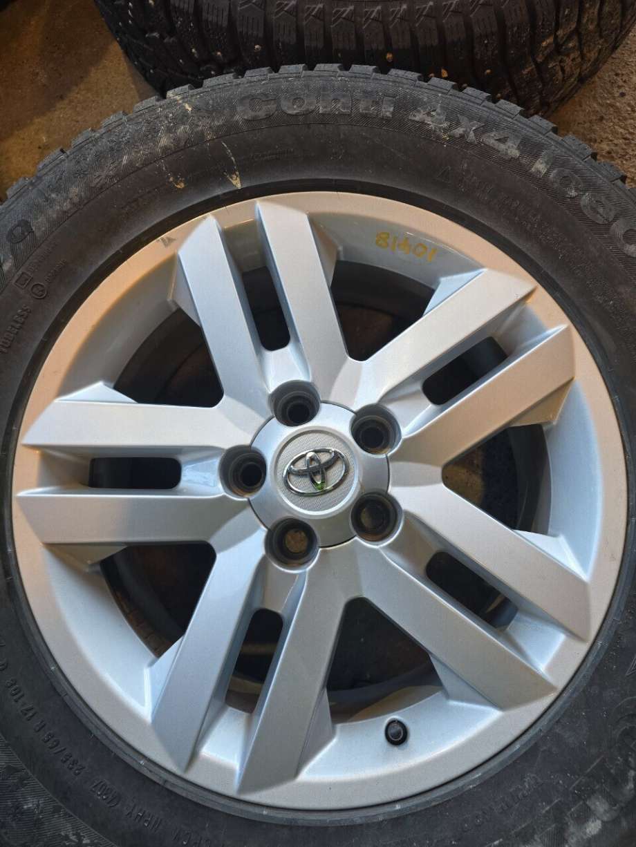 Felgsett aluminium til Toyota RAV4 2006-2009 (Type III, Fase 1)  (TOYOTA|ET45|7JX17|)
