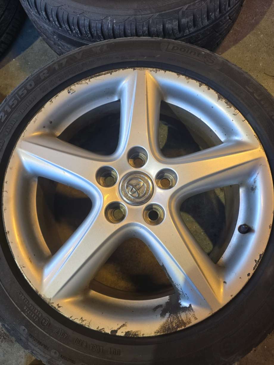Felgsett aluminium til Toyota Verso 2004-2009 (Type II)  (TOYOTA|ET45|7JJX17|)