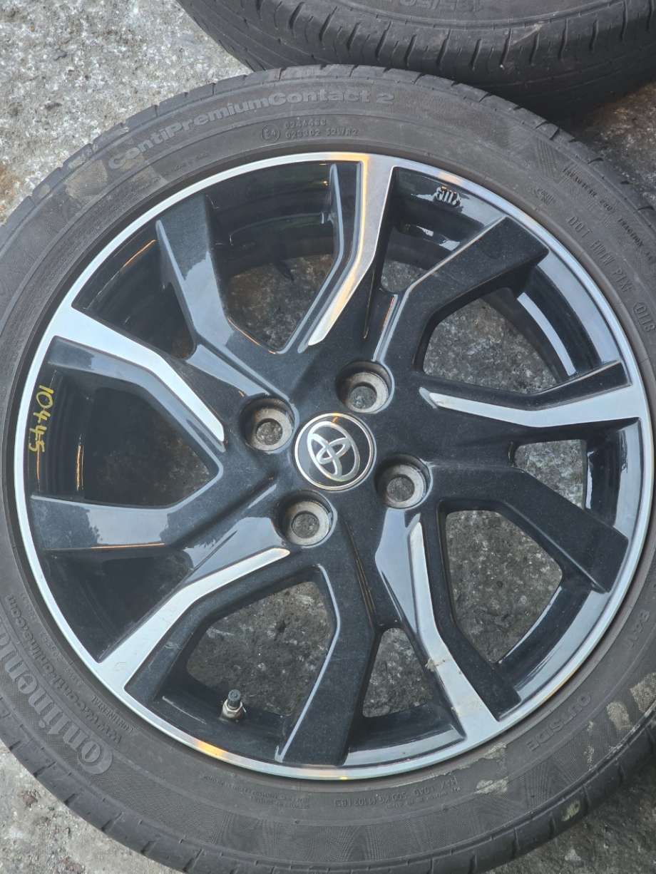 Felgsett aluminium til Toyota Yaris 2014-2020 (Type III, Fase 2) (TOYOTA|ET51|6JX16|)
