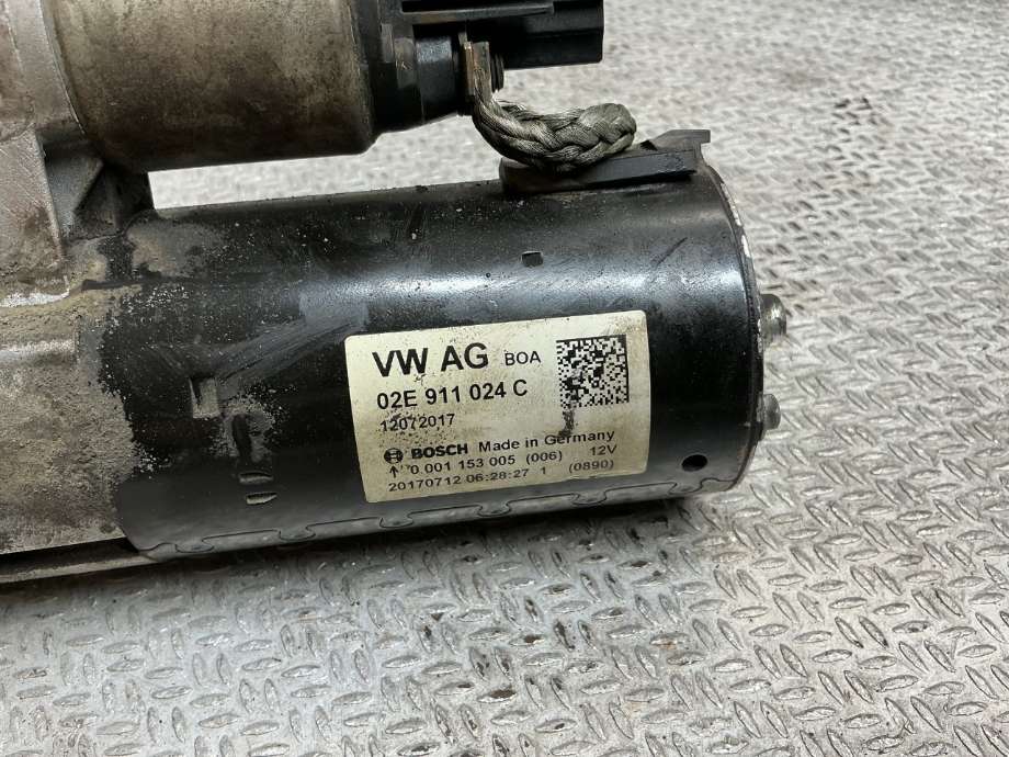 Starter diesel til VW Transporter / Caravelle 2015-2019 (T6) (T6) (VOLKSWAGEN|02E 911 024 C|02E 911 024 CX|)