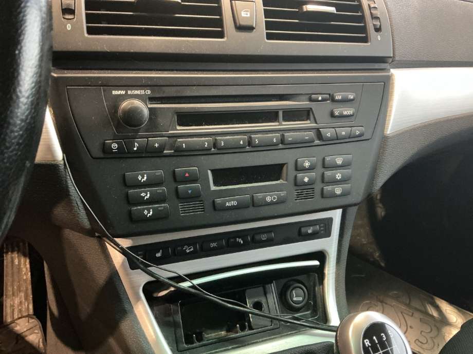 Varmeapparat betjening til BMW X3, 2007-2010 (Fase 2) (E83) (E83) (BMW|)