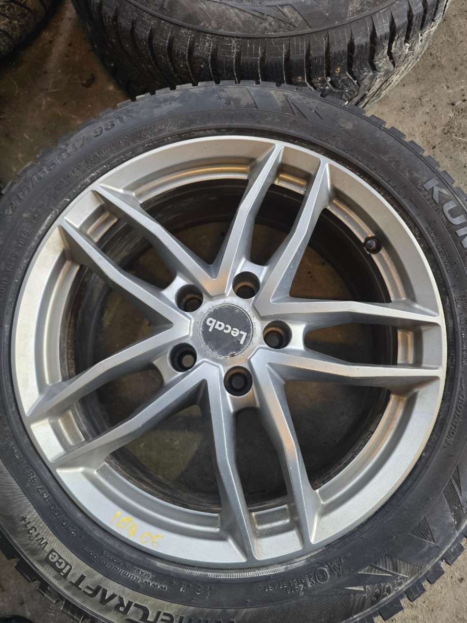 Felgsett aluminium til VW Passat 2015-2019 (Fase 1) (B8) (B8) (VOLKSWAGEN|5JX17;7|ET45|)