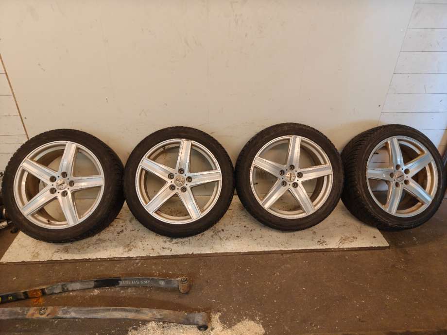 Felgsett aluminium til Tesla Model S, 2013-2016 (Fase 1) (TESLA|)