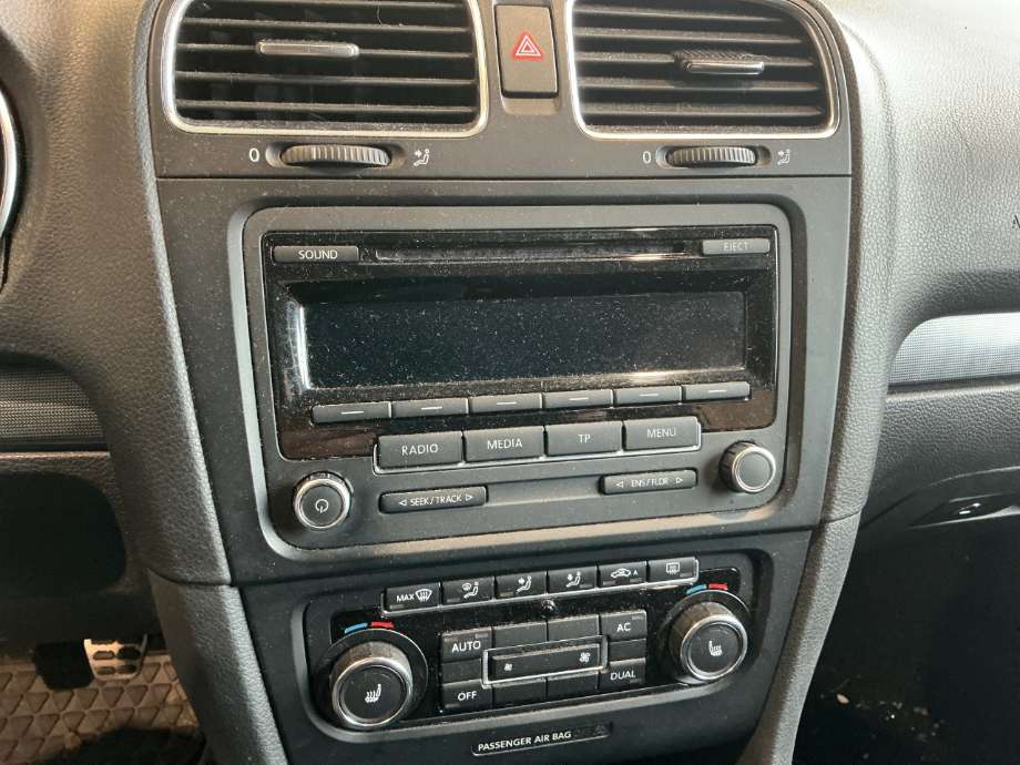 Bilstereo til VW Golf VI, 2008-2012  (VOLKSWAGEN|)