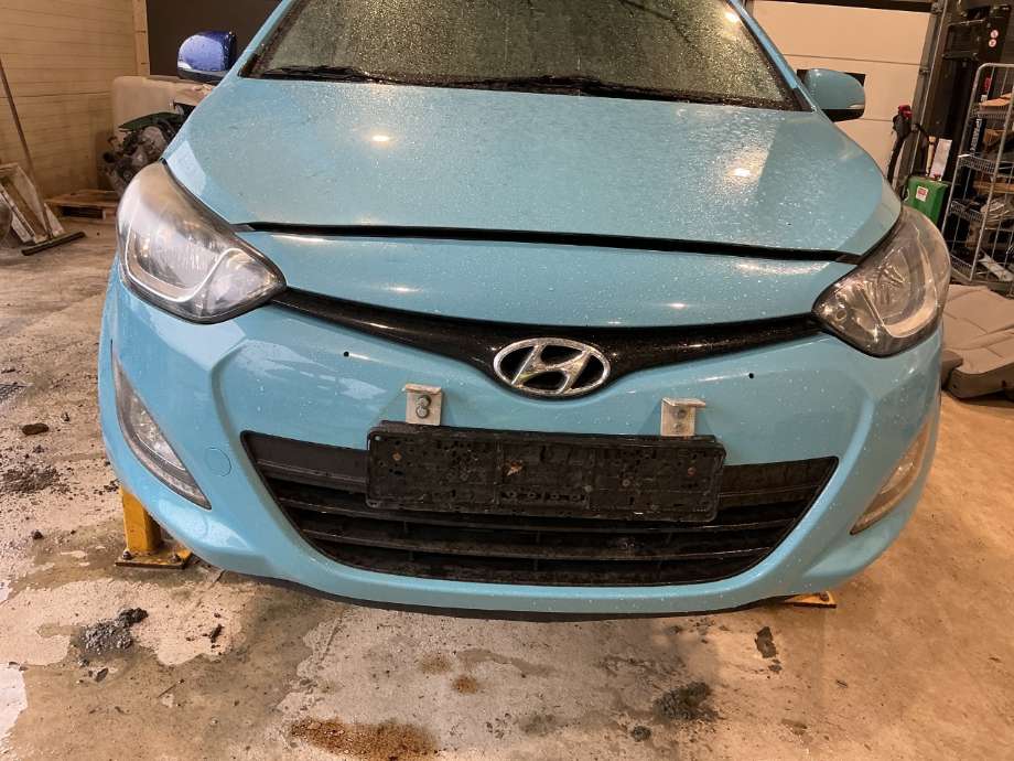 Støtfanger foran til Hyundai i20, 2009-2014 (Type I)  (HYUNDAI|)