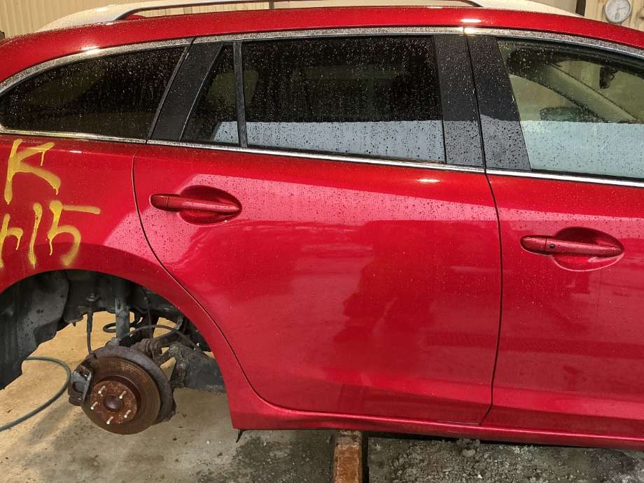 Dør høyre bak til Mazda 6, 2013-2015 (Type III, Fase 1)  (MAZDA|)
