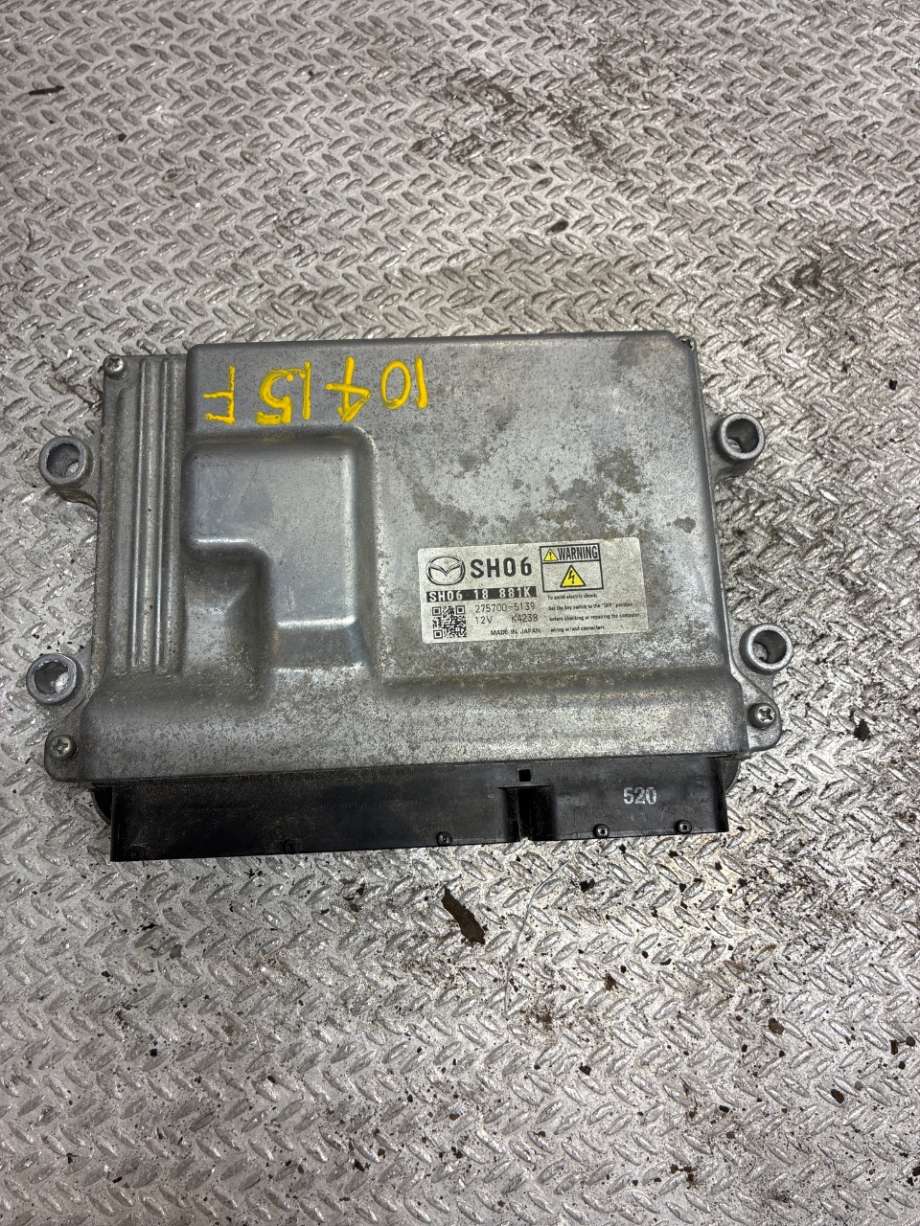 Styreenhet motor til Mazda 6, 2013-2015 (Type III, Fase 1)  (MAZDA|SH0618881K)