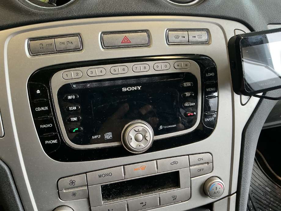 Bilstereo til Ford Mondeo, 2007-2010 (Type IV, Fase 1)  (FORD|)