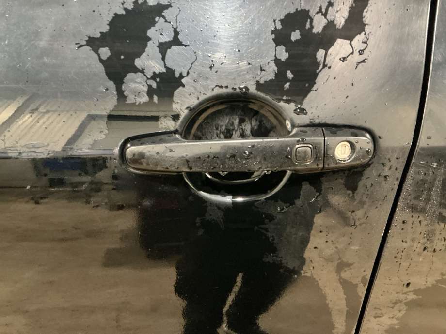 Dørhåndtak utv venstre foran til Toyota RAV4, 2009-2013 (Type III, Fase 2)  (TOYOTA|)