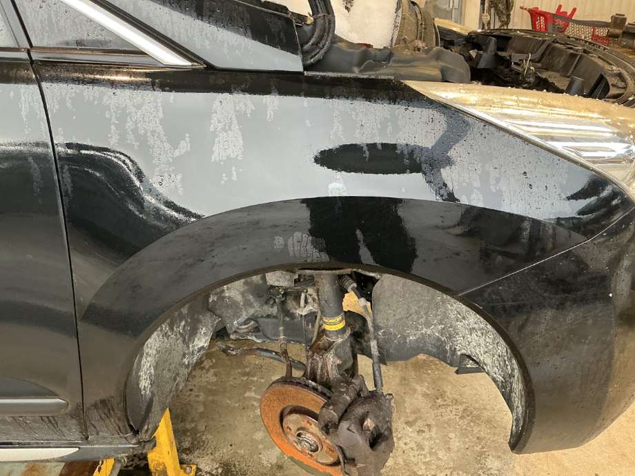 Skjerm høyre foran til Peugeot 3008, 2009-2016 (Type I)  (PEUGEOT|)