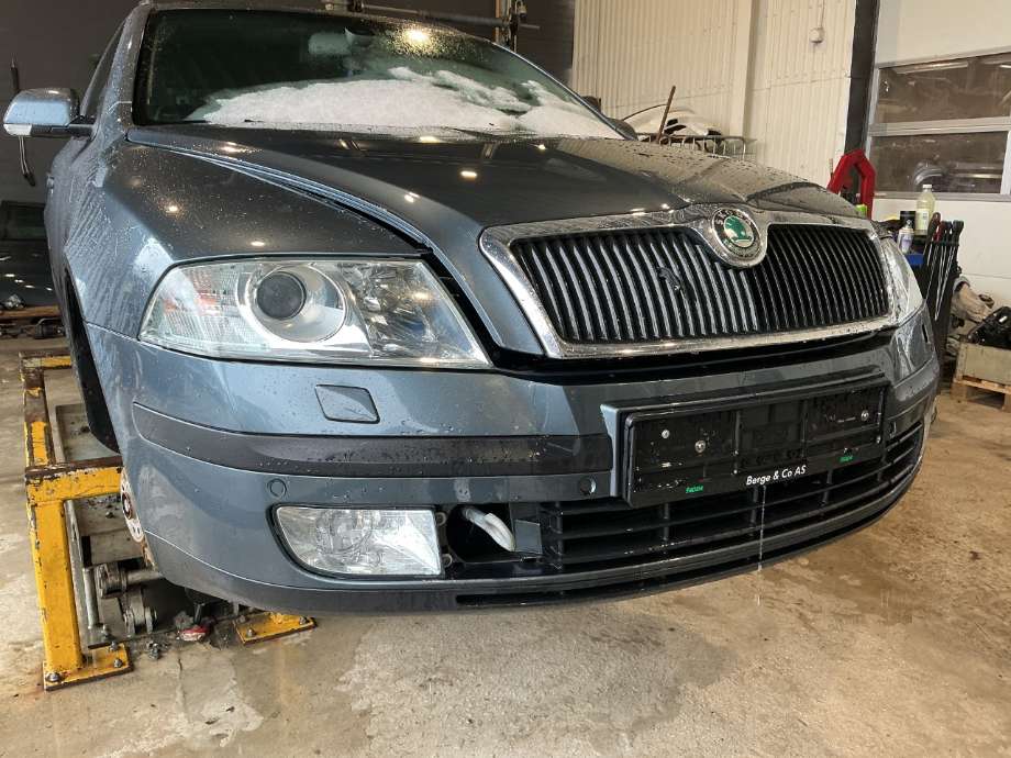 Støtfanger foran til Škoda Octavia, 2005-2008 (Type II, Fase 1) (SKODA|1Z0 807 221 C)
