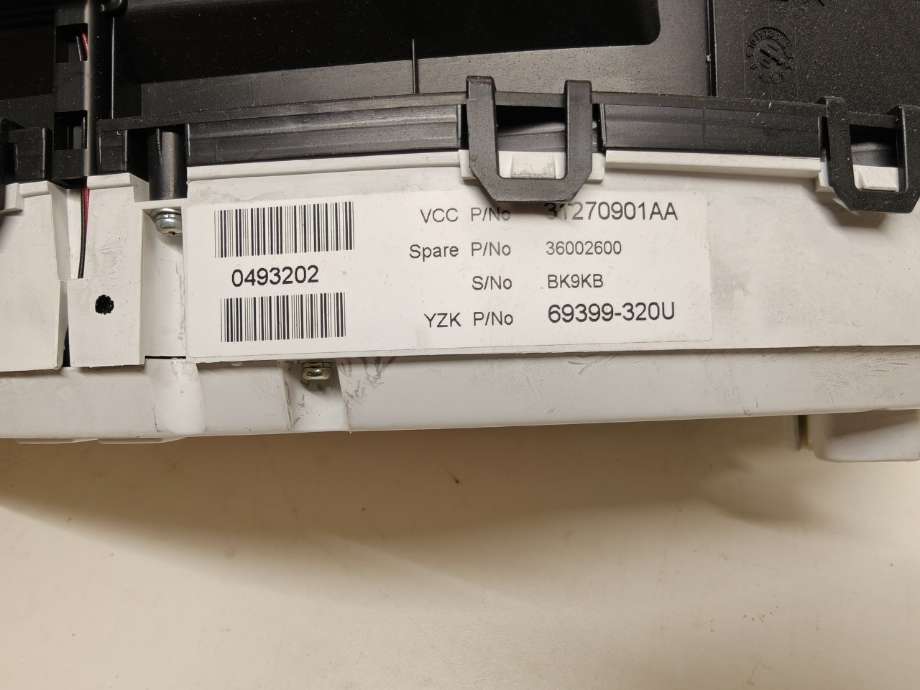 Instrumentpanel til Volvo V70 2007-2013 (Type III, Fase 1)  (VOLVO|)