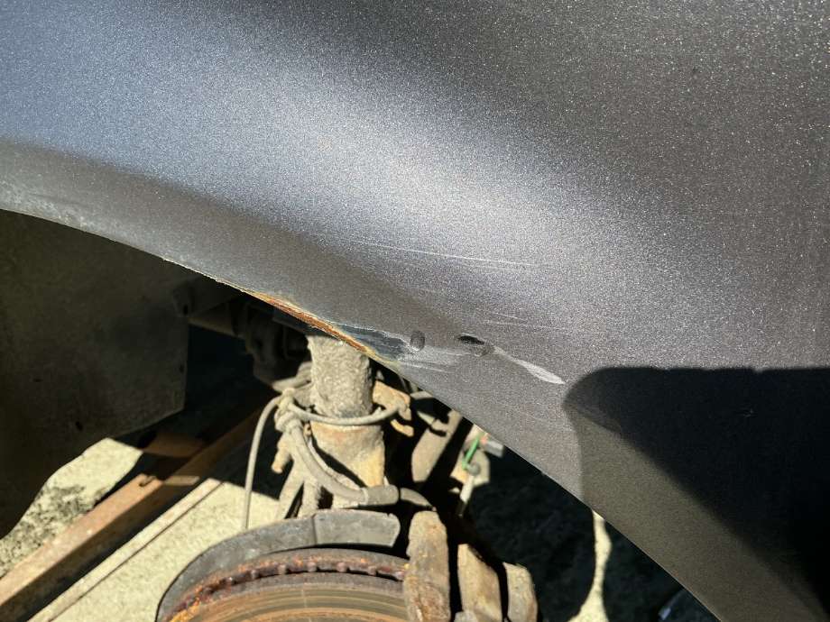 Skjerm høyre foran til VW Transporter / Caravelle 2009-2015 (Fase 2) (T5) (T5) (VOLKSWAGEN|7H0 821 102 E|)