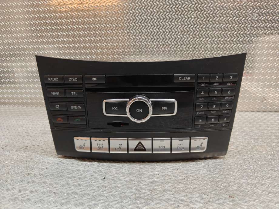 Bilstereo til Mercedes E-Klasse 2013-2016 (Fase 2) (W212) (W212) (MERCEDES|A 212 900 73 25|A 212 900 54 25)