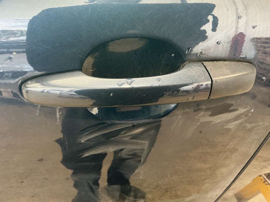 Dørhåndtak utv venstre foran til Volvo V40, 2012-2019  (VOLVO|)