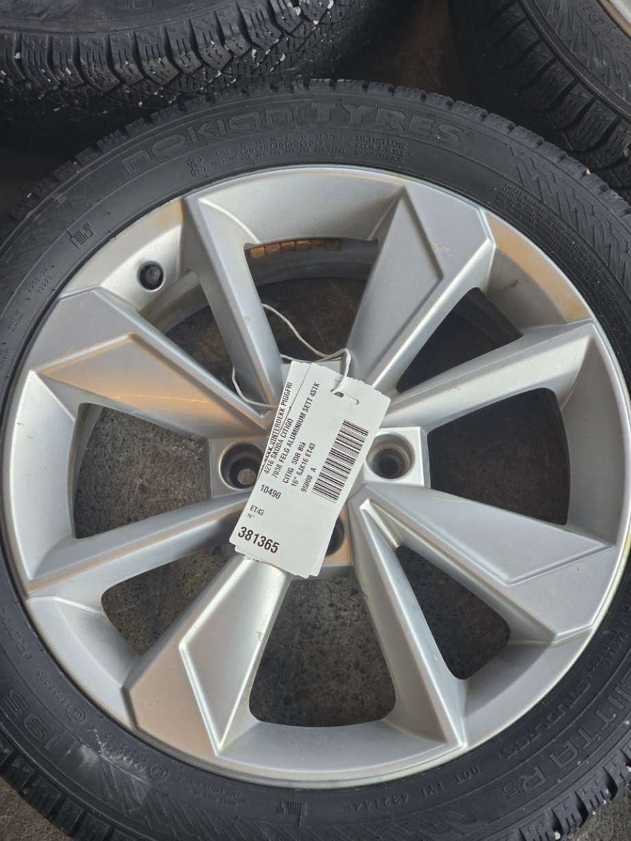 Felgsett aluminium til Škoda Citigo-e 2019-->>  (SKODA||ET43)