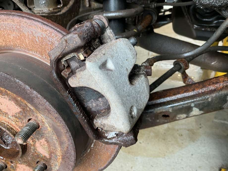 Bremsecaliper venstre bak til Toyota Avensis, 2003-2008 (Type II)  (TOYOTA|)