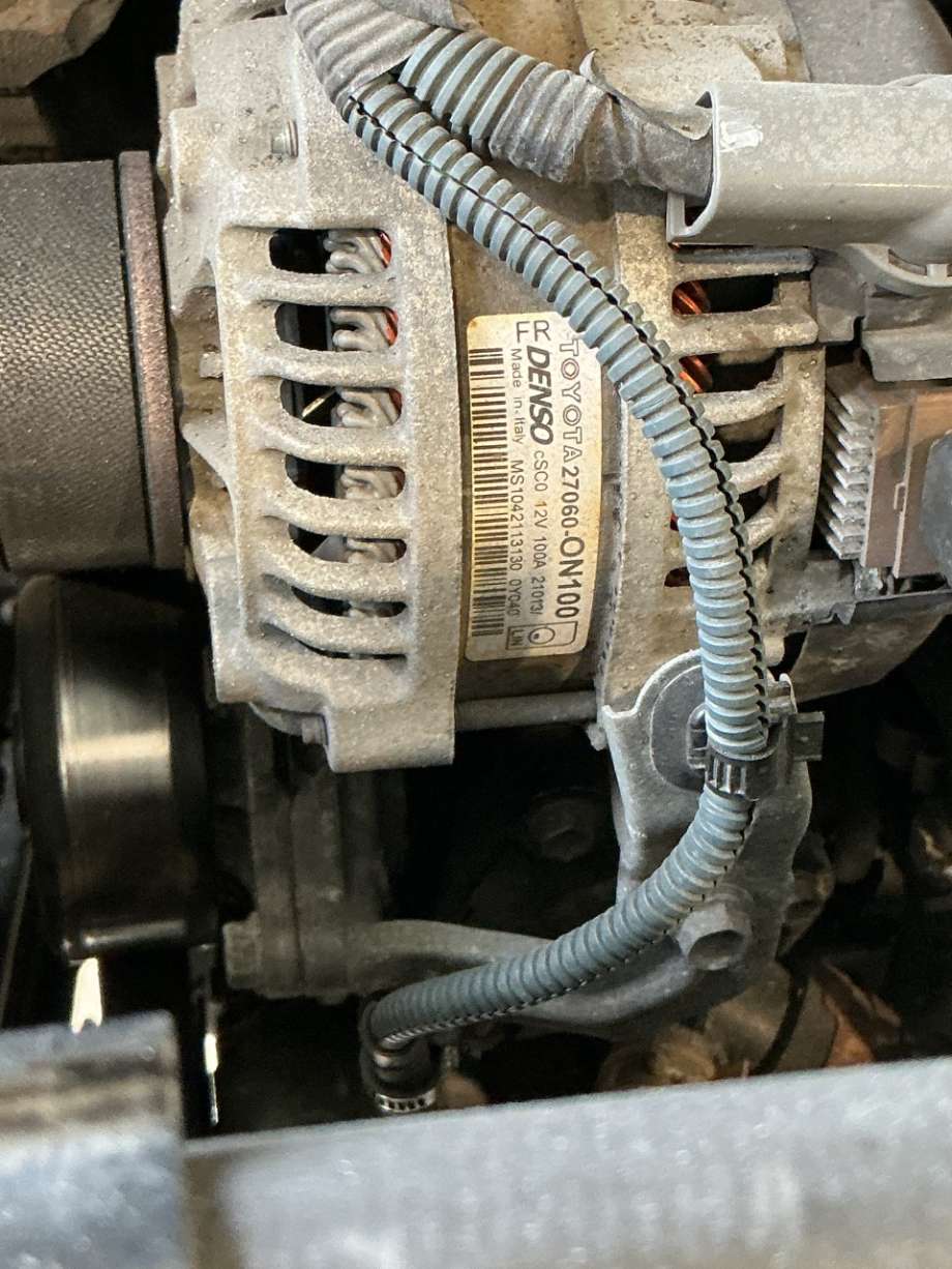 Dynamo til Toyota Auris, 2013-2015 (Type II, Fase 1) (TOYOTA|)
