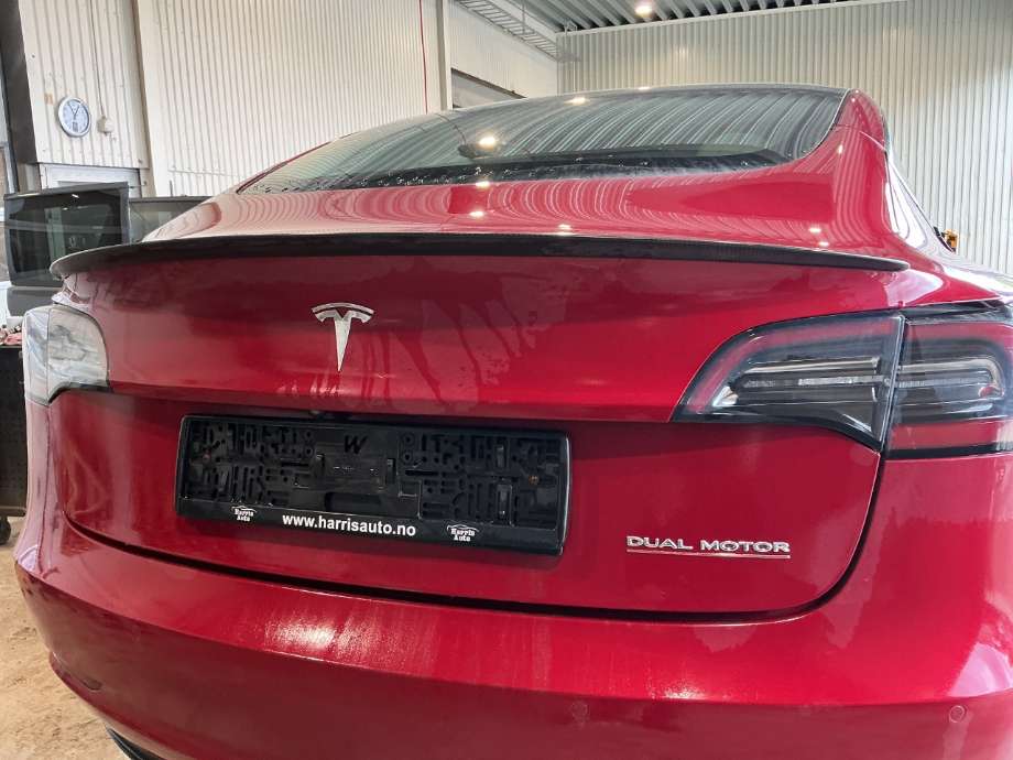 Bakluke til Tesla Model 3, 2018-2023 (Fase 1)  (TESLA|)
