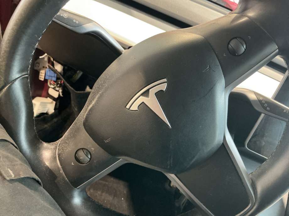 Airbag rattpute til Tesla Model 3, 2018-2023 (Fase 1)  (TESLA|)